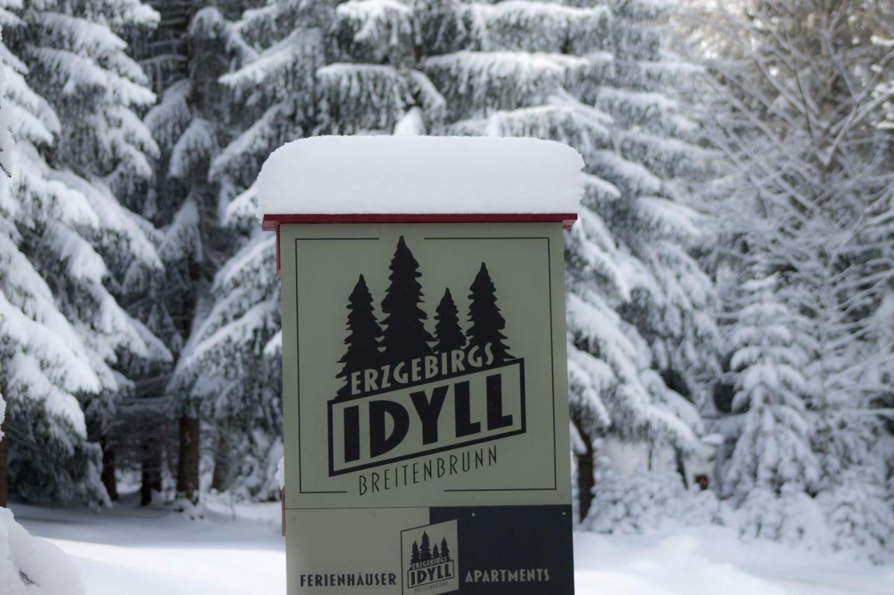 Erzgebirgsidyll Breitenbrunn Ferienwohnung Exterior foto