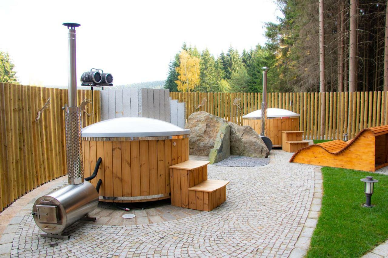 Erzgebirgsidyll Breitenbrunn Ferienwohnung Exterior foto